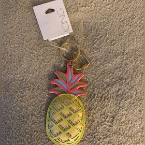 Pineapple keychain.